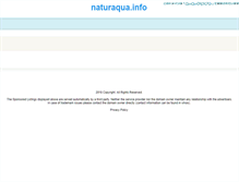 Tablet Screenshot of naturaqua.info